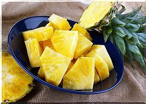 Pineapple against pain.