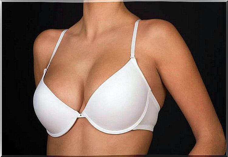 woman wearing a bra 