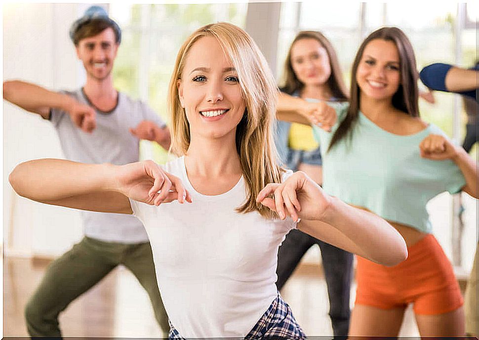 The benefits of dance for physical condition.