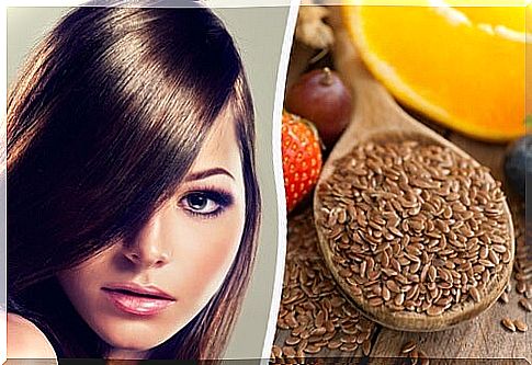 Flaxseed water to strengthen the hair.