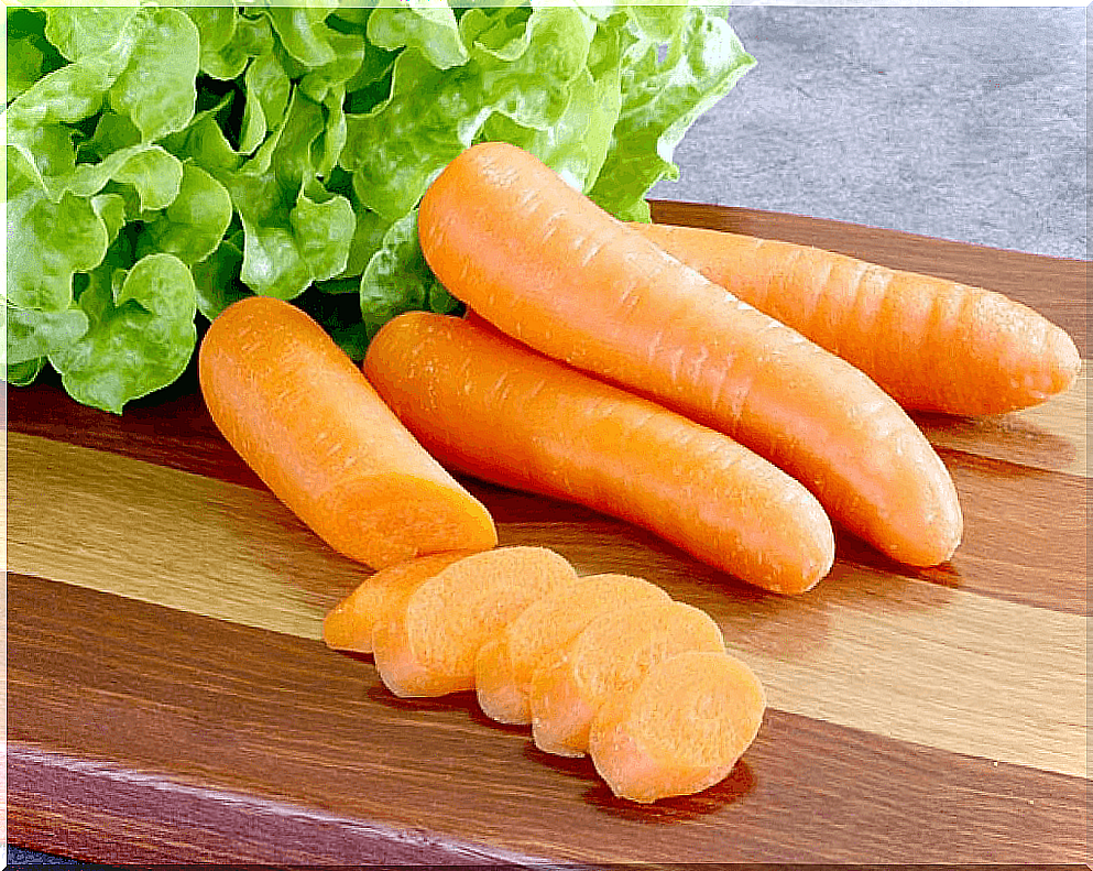 carrots to treat gastritis problems