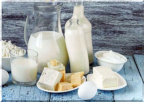 Dairy products and carbohydrates