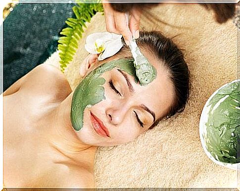 mask to take care of the skin of your face 