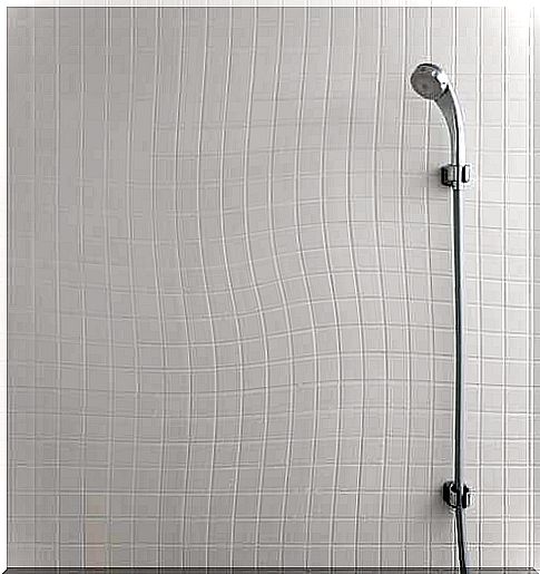 A shower head